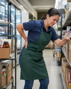 incapacidad permanente absoluta reponedor, cajera